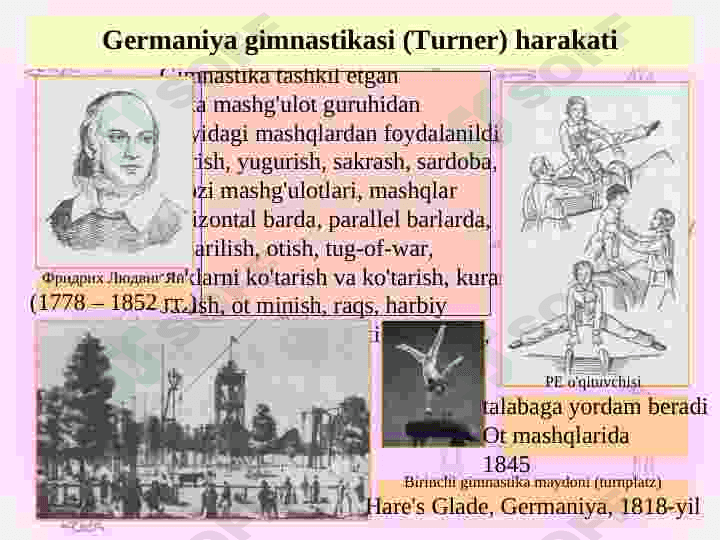Gimnastikani rivojlantirish tarixi 8