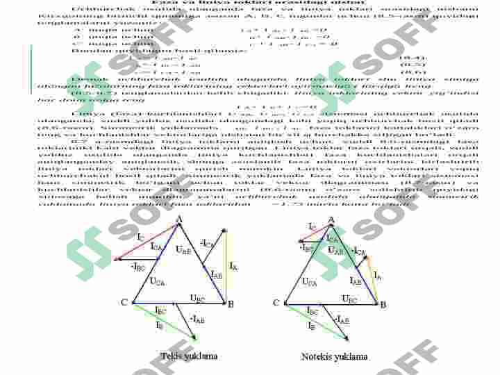 Uch fazali iste’molchilarni uchburchak va yulduz sxemada ulash 8