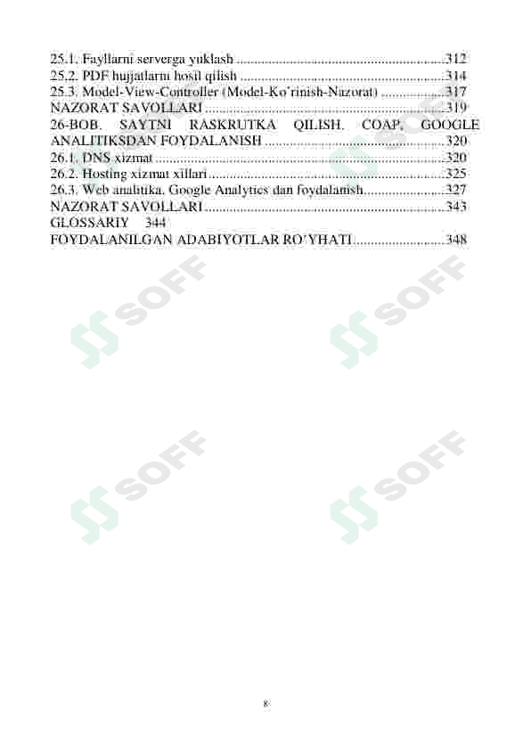 Web ilovalar yaratish 8