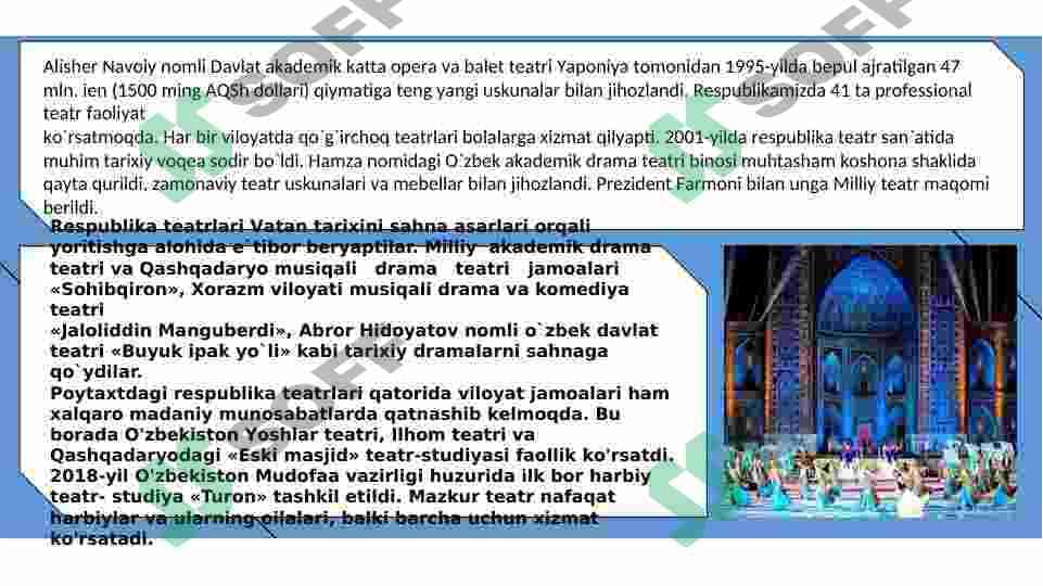 O'zbekistonning ma'naviy va madaniy taraqqiyoti 8