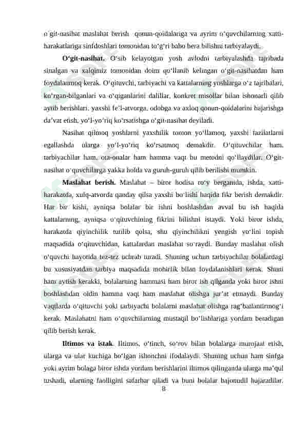 INSONIYLIK VATANPARVARLIK RUHIDA TARBIYALASHDA KREATIV YONDASHUV 8