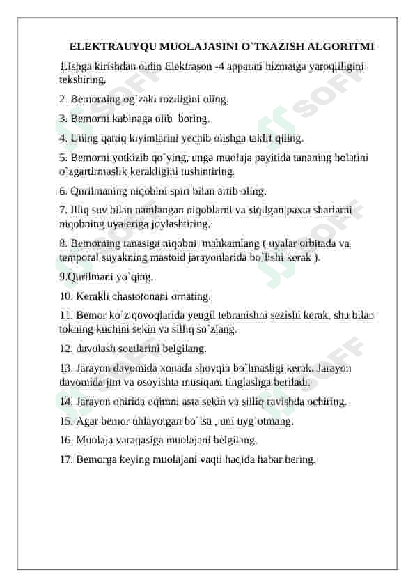 Muolaja algaritimi 8
