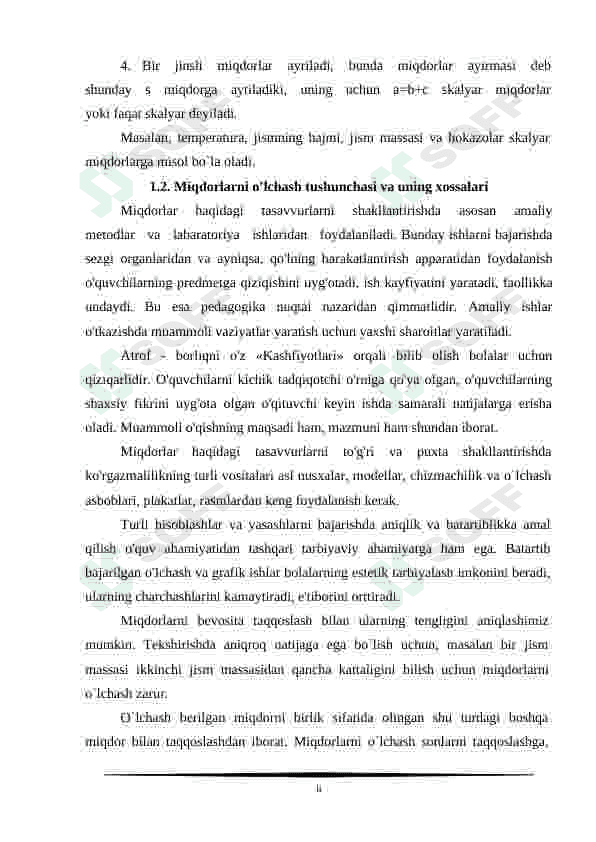 4-sinfda oʻlchovlarni oʻrganish 8