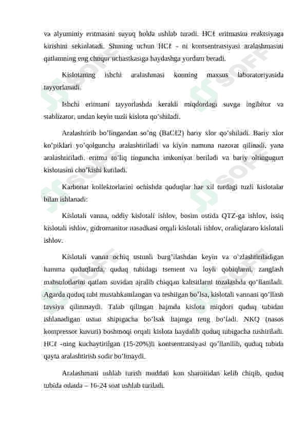 Quduq tubiga mexanik ta'sir etish va uning samaradorligi 8