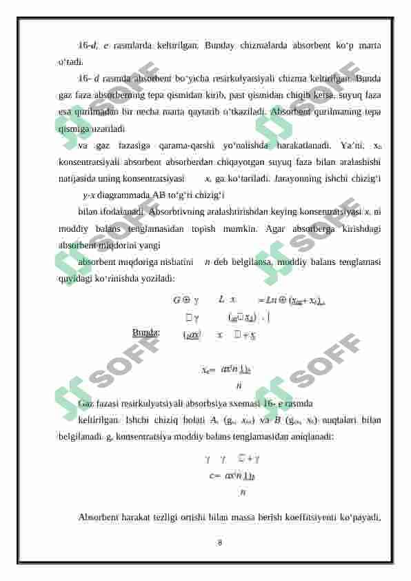 Fizik adsorbsiya va xemosorbsiyaning asosiy farqlari 8
