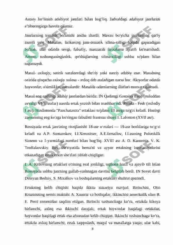 Ona tili va uni oʻqitish metodikasi 2-sinf 8