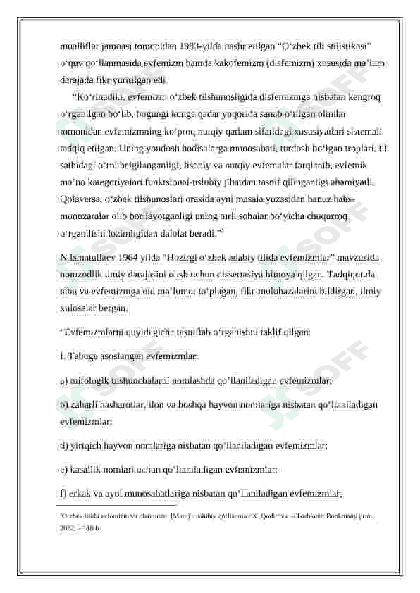 Hozirgi o'zbek tilida evfemizmlar 8