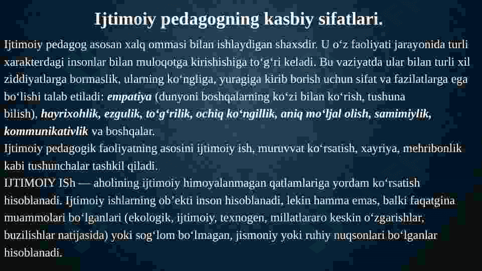 IJTIMOIY PEDAGOGIKA FAN SIFATIDA 8
