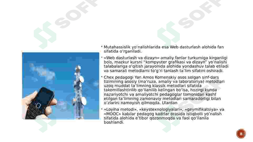 O'zbekiston bozoriga mobil qurilmalarni kirib kelish va rivojlanish bosqichlari 8
