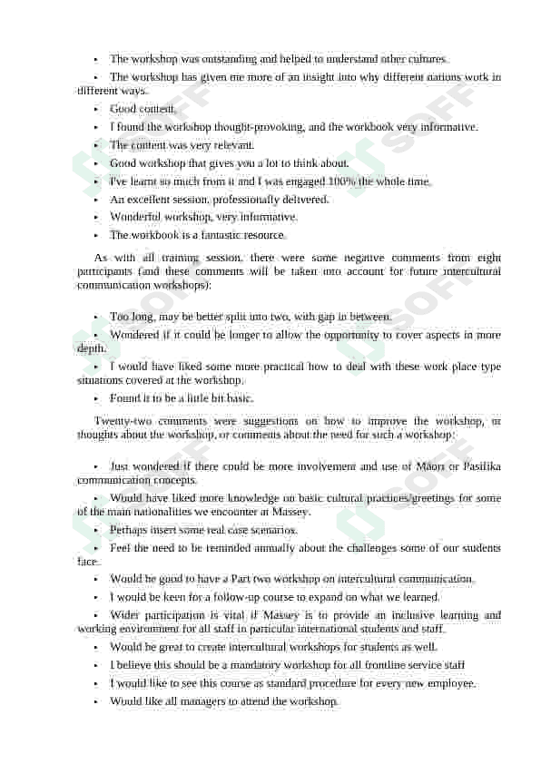 The intercultural communication training for Secondary school learners 8