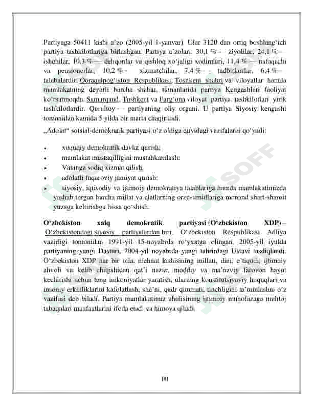 siyosiy partiyalar faoliyati 8