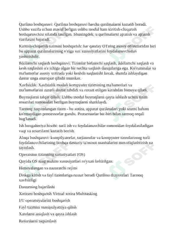 Operatsion tizimlar 8