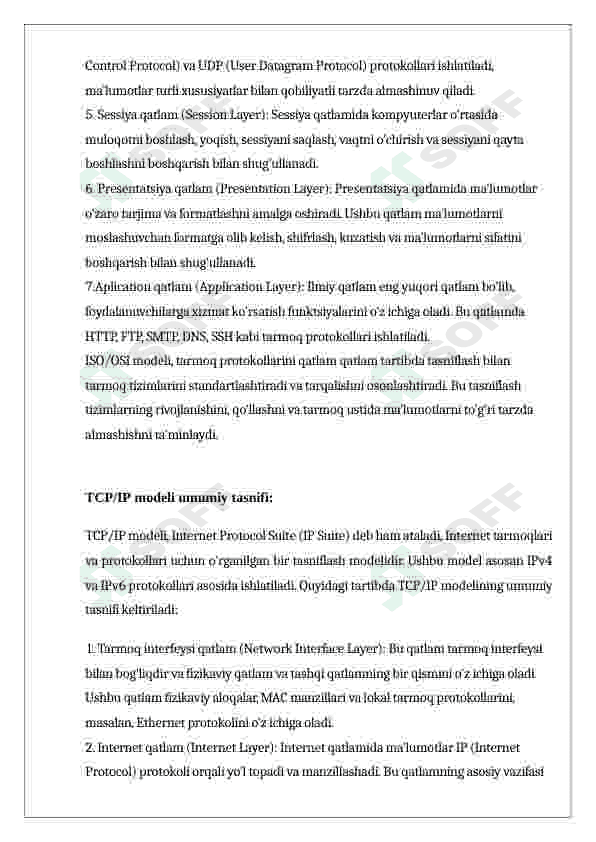 Tarmoq xavfsizligi standartlari ( O’z DSt ISO/IEC 27033) mazmuni va uning mohiyati. 8