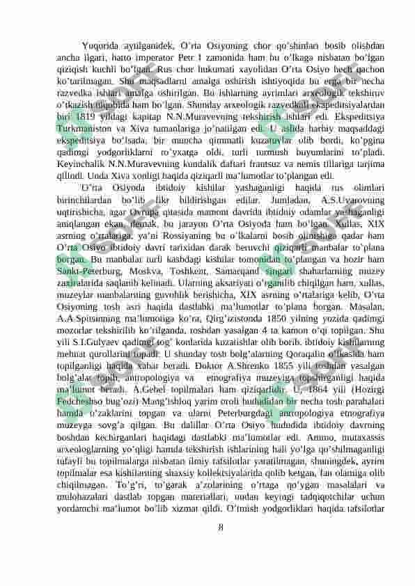 sovetlar davrida ozbekiston arxeologiyasi 8