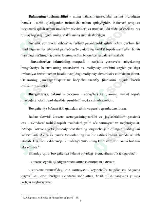 MAHSULOT ISHLAB CHIQARISH VA SOTISH HAJMINING  TAHLILI 8