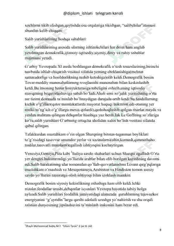 Salohiddin Ayyubiyning Islomda tutgan òrni ! 8