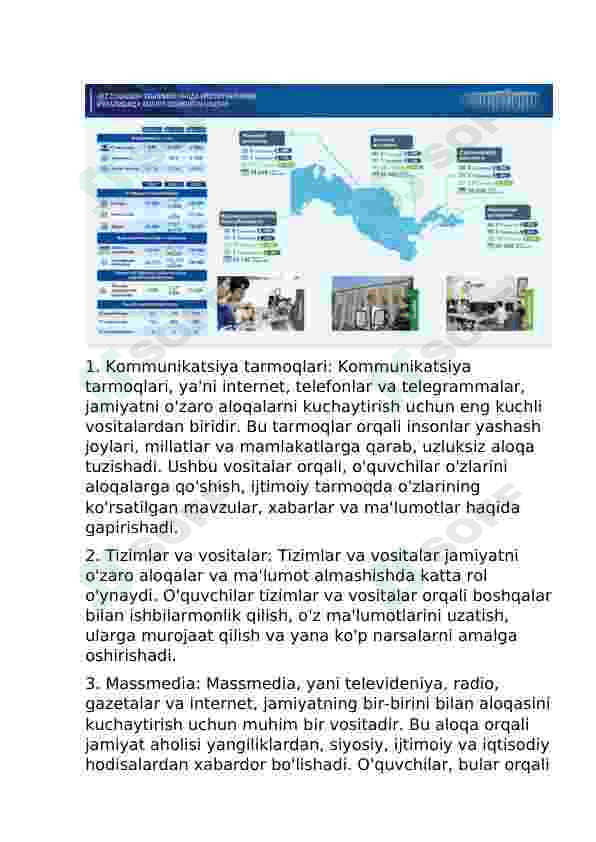 Axborot tizimlari tushunchasi haqida 8