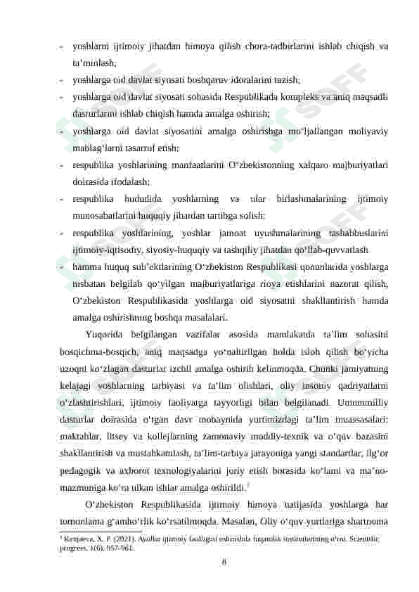 Yoshlar ta’lim-tarbiyasi muammolarini tadqiq etishning ilmiy-pedagogik asoslari 8