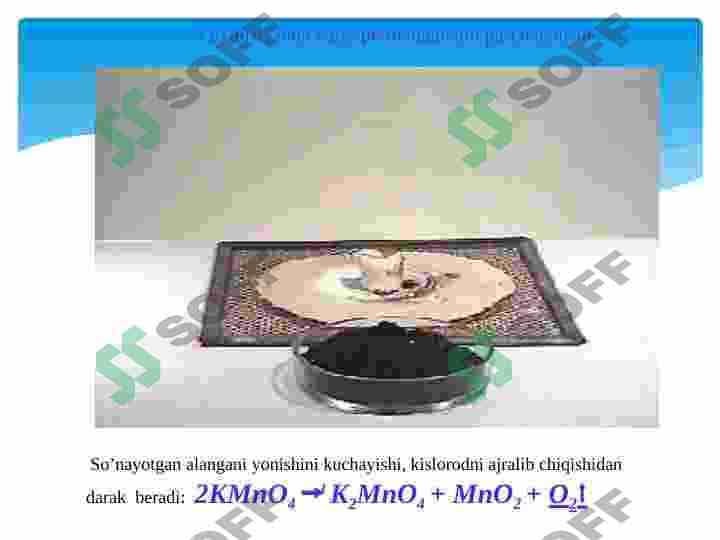 Kimyoviy reaksiyalar. Kimyoviy energiya 8