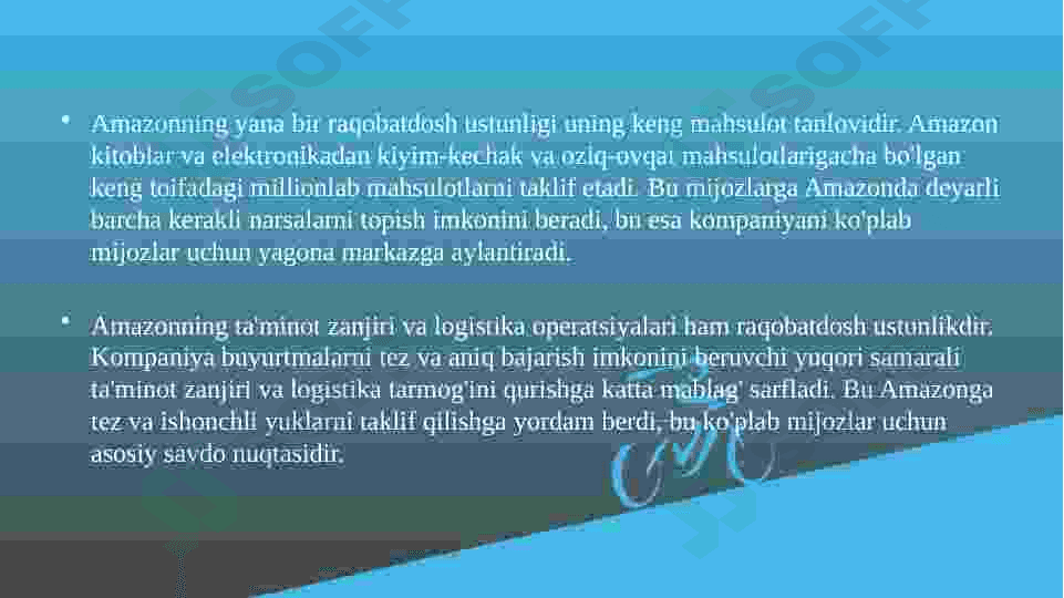 Amazon kompaniyasi 8