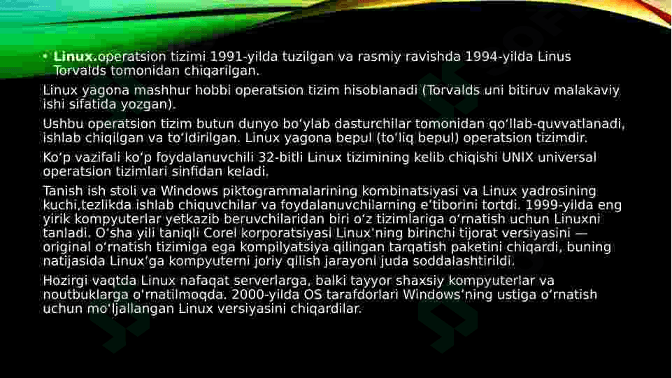 Operatsion tizimlari 8