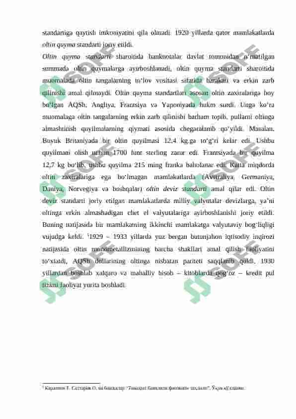 Pul tizimi evolutsiyasi va uning turlari . 8