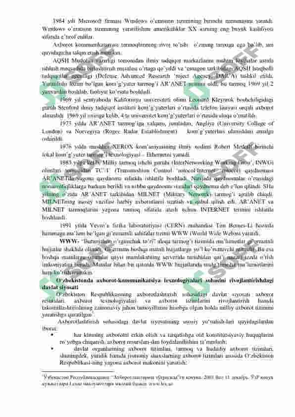 Informatika va axborot texnologiyalari fanidan o'quv qo'llanma 8