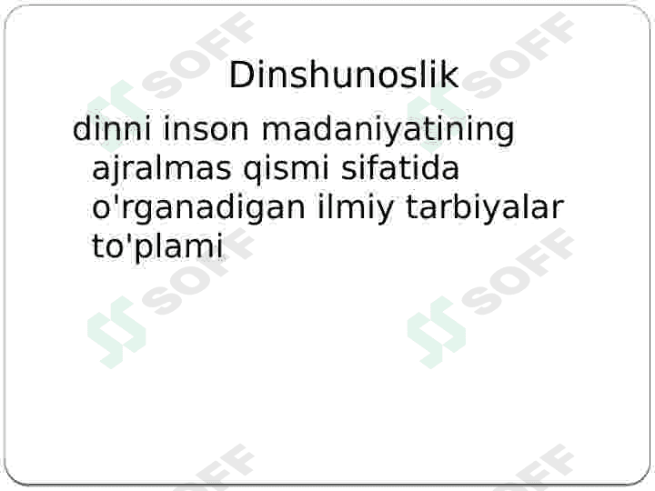 Dinshunoslik 8