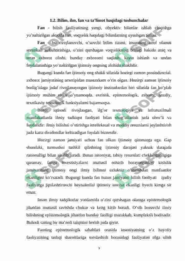 BOSHLANG'ICH SINF TEXNOLOGIYA DARSLARIDA O'QUVCHILARNING BILISH FAOLIYATINI SHAKLLANTIRISH METODLARI 8