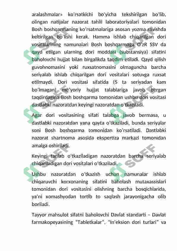 Farmatsevtik texnalogiyada ishlab  chiqarilyotgan yangi dori shakillari 8