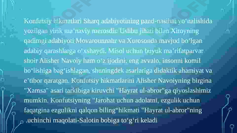 Sharq mumtoz adabiyotshunosligi tarixi 8