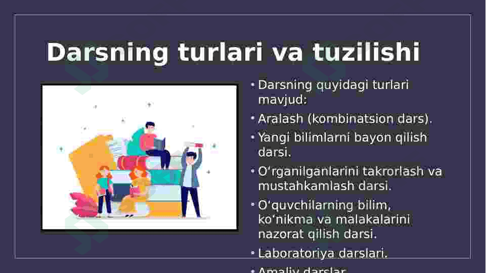 Taʼlimni tashkil etishning yordamchi shakllari 8
