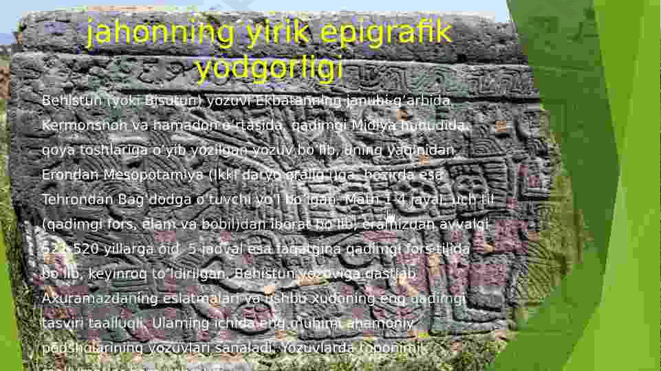 Epigrafika. Maxsus tarix fanlari 8