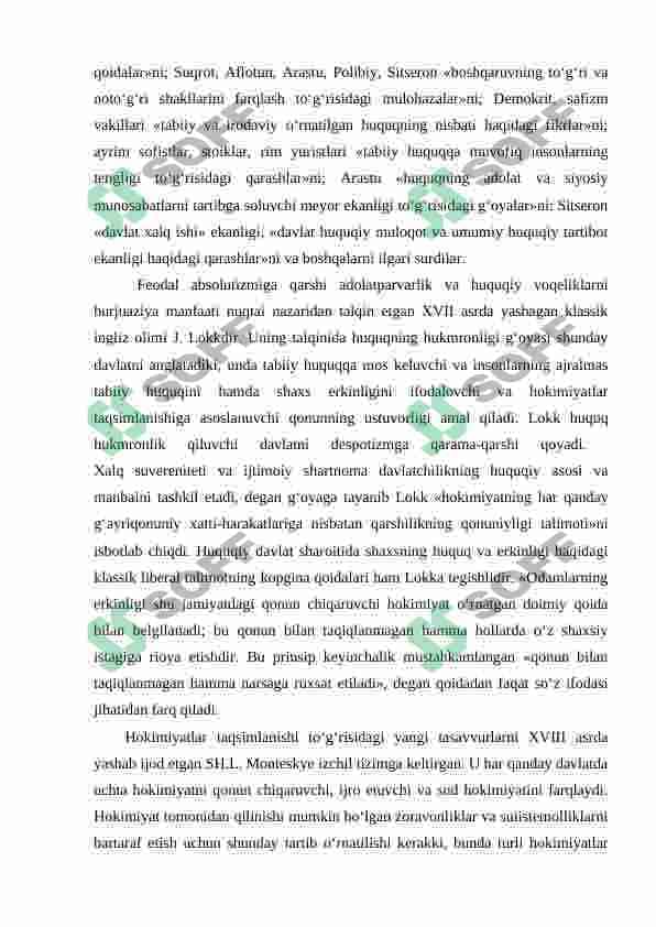 O'zbekiston Respublikasida demokratik huquqiy davlat qurish va fukarolik jamiyatini shakllantirish sharoitida davlat funksiyalarining o'zgarishi va yangilanishi 8