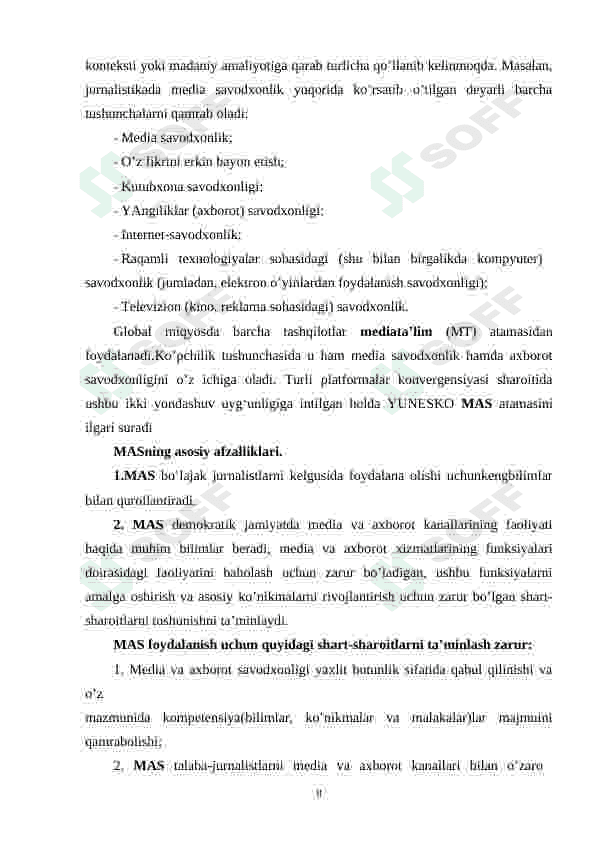 Media va axborot savodxonligi- raqamlashuv davrining asosiy talabi 8