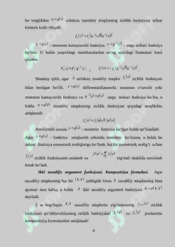 MUAVR- LAPLASNING LOKAL LIMIT TEOREMASI VA INTEGRAL TEOREMASINI ÕQITISH METODIKASI 8