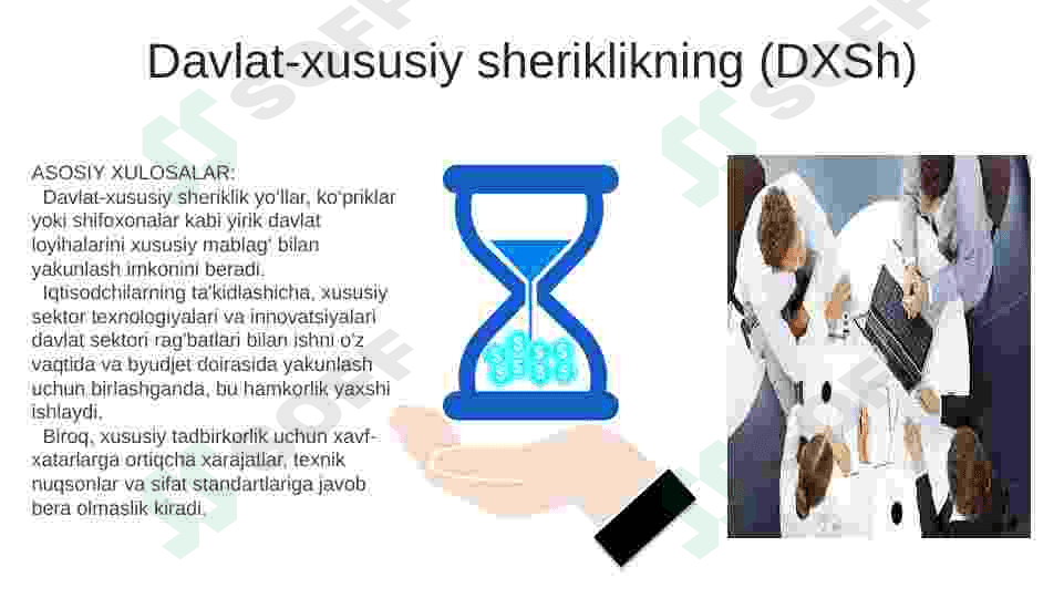 Davlat xususiy sherikchligi 4