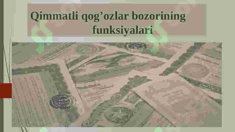 Fond bozori 5