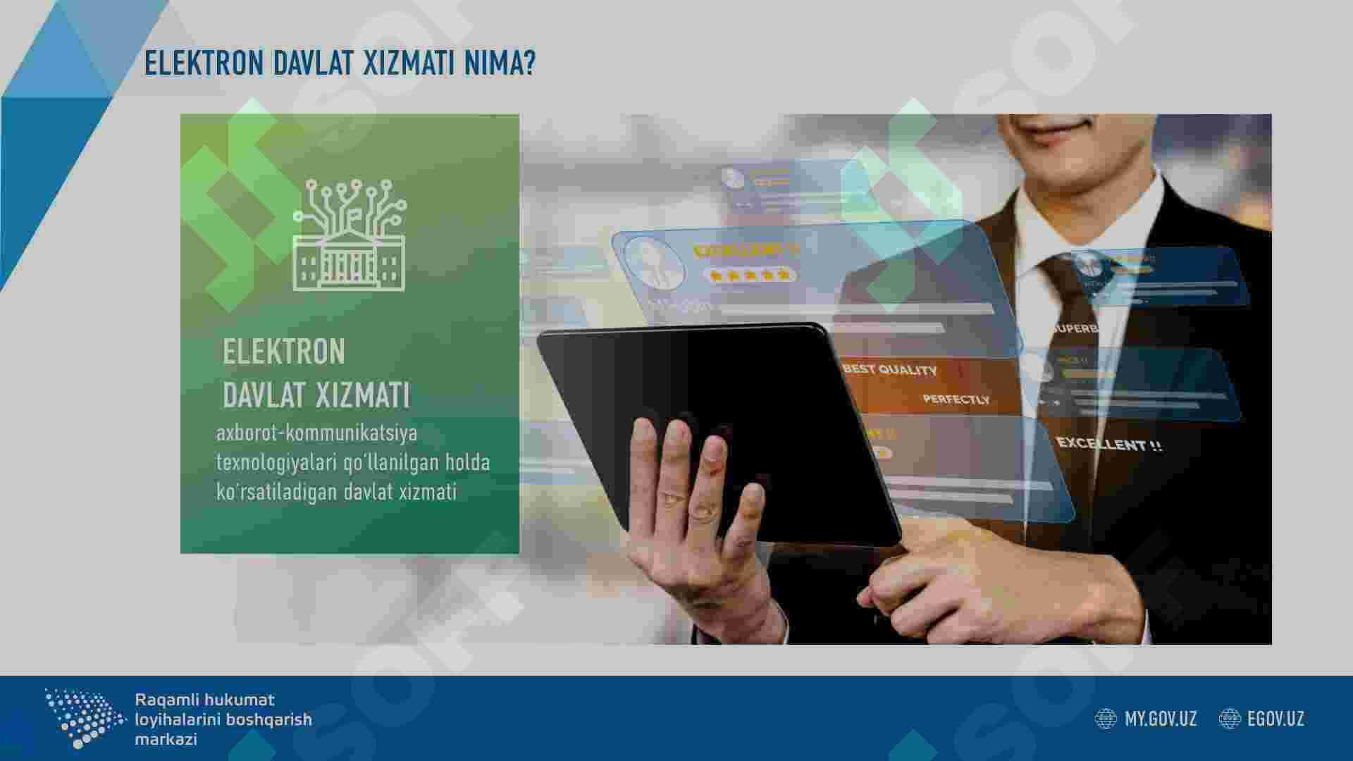 Eleltron hukumat tizimidan foydalanish 3