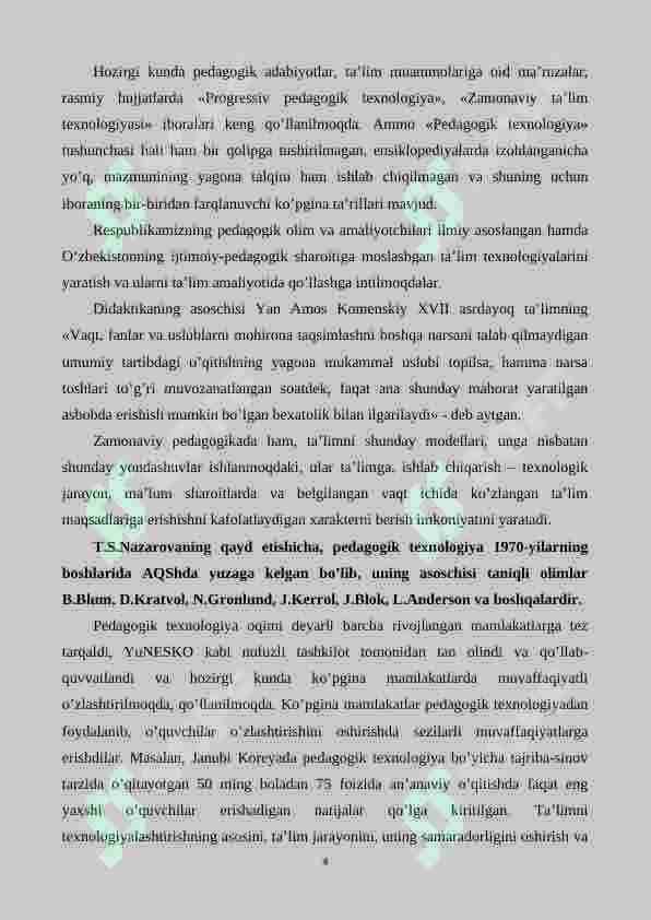 PEDAGOGIK TEXNOLOGIYANING ILMIY ASOSLARI 4