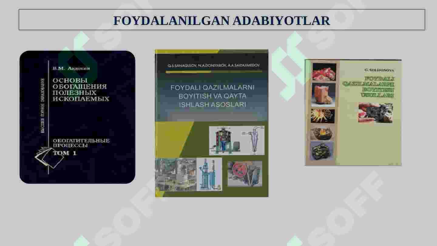 Boyitish fabrikalarini loyihalash 2