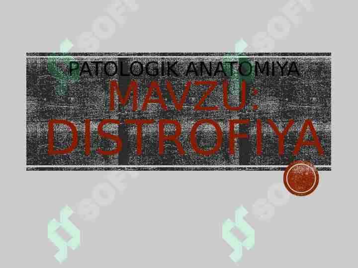 DISTROFIYA