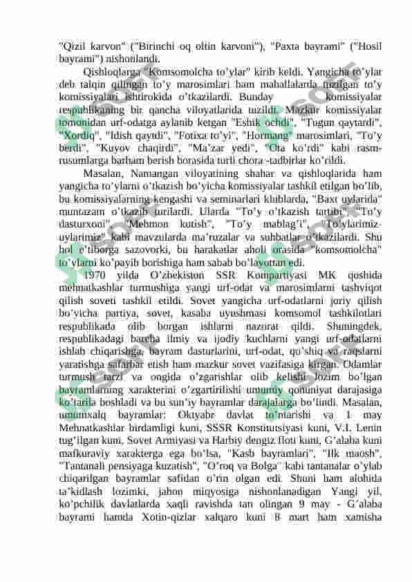 Qauta qurish davrida O`zbekoston iqtisodiyoti 2