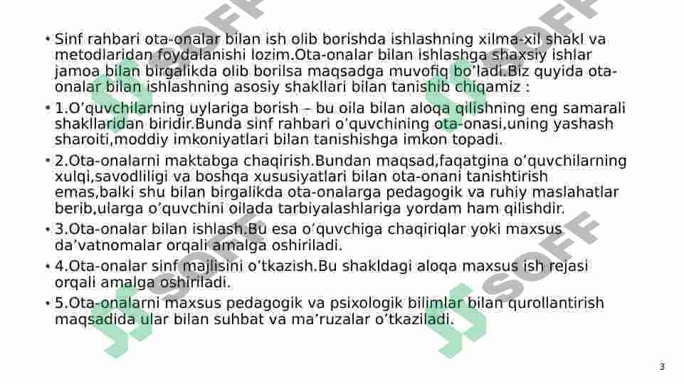 Ota-onalar bilan hamkorlikni yo’lga qo’yishning pedagogik-psixologik shart-sharoitlari 3