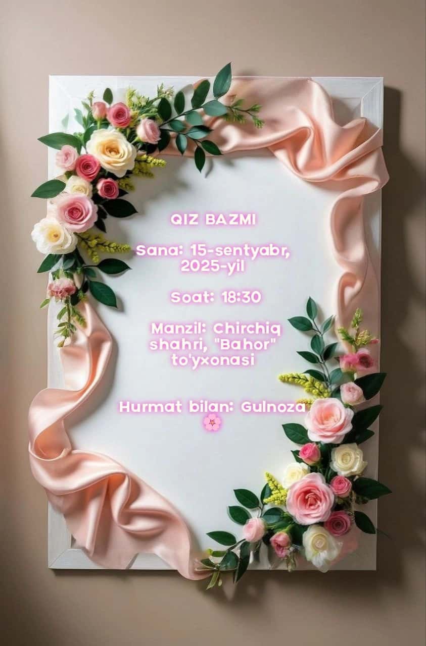Yangi dizaynli taklifnoma 1