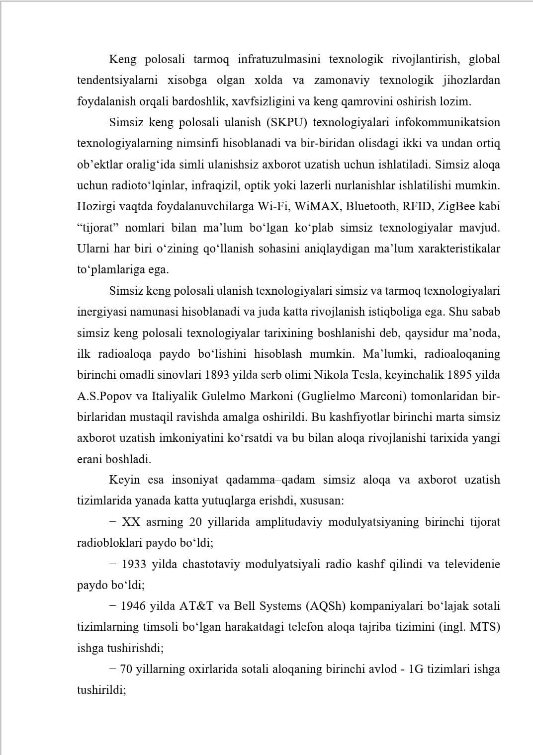 Keng polosali foydalana olishning mavjud texnologiyalari.docx 1