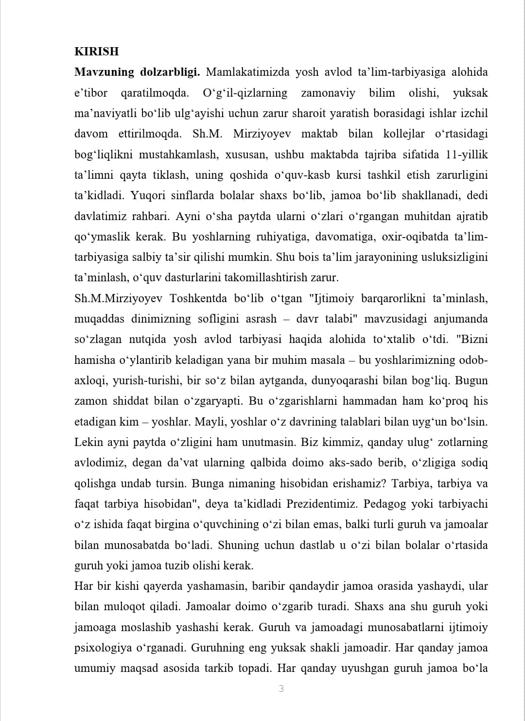BOSHLANG’ICH SINFDA O’QUVCHILAR JAMOASINI SHAKLLANTIRISH 1