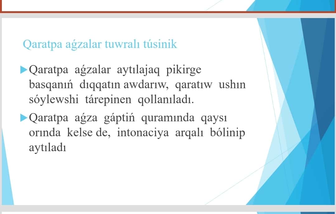 Tólepbergen Qayıpbergenovtıń ómiri hám dóretiwshiligi. “ Isiń ózińdey emes” gúrrińi 1