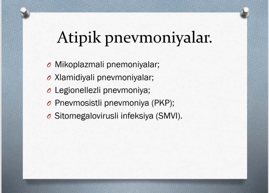 Atipik pnevmoniya 1