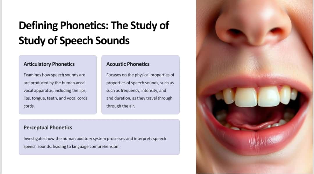 Introduction to phonetics 1